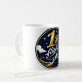 Mug 1er vol avion (Devant gauche)