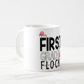 Mug 1ère année Flamant rose rose escouade Enseignant W (Devant gauche)