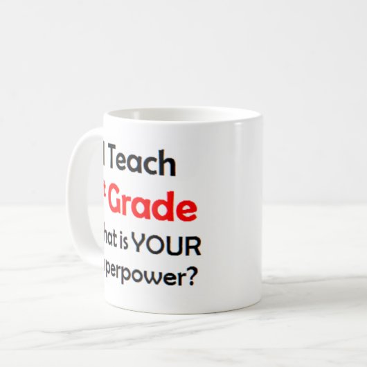 Mug 1ère classe (Devant gauche)