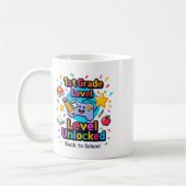 Mug 1ère classe Jeu vidéo déverrouillé Pixel Ck To S (Gauche)