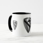 Mug 1ère division de cavalerie Conception des patchs e (Devant gauche)