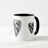 Mug 1ère division de cavalerie Conception des patchs e (Devant droit)