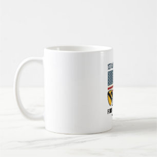 Mug 1ère Division de Cavalerie Fort Hood Vintage Sh Mi