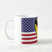 Mug 1ère division de cavalerie Patch États-Unis (Gauche)