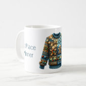 Mug 1ère place Gagnante du concours d'arbre doux moche (Devant gauche)