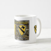 Mug 1re division de cavalerie Deuxième lieutenant (Devant droit)