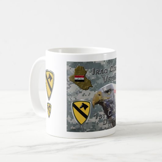 Mug 1re division de cavalerie - Iraq Veteran (Devant gauche)