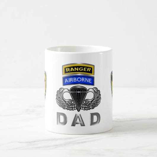 Mug 1re division de cavalerie Ranger Airborne Papa (Centre)