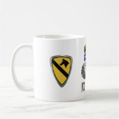Mug 1re division de cavalerie Ranger Airborne Papa (Gauche)
