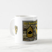 Mug 1re Division de cavalerie Sergent-maître (Devant gauche)