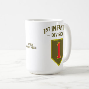 Mug 1re division d'infanterie "Big Red One" personnali