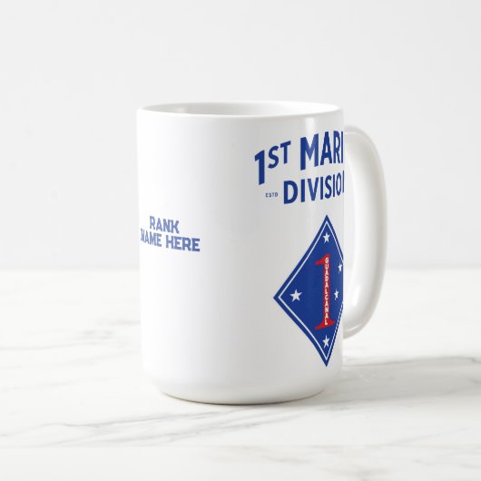 Mug 1re division maritime - La coutume de l'ancienne r (Devant droit)
