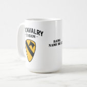 Mug 1re insigne de la division de cavalerie (Devant gauche)