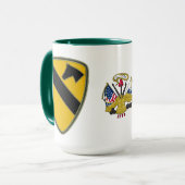 Mug 1re Insigne d'identification du service de combat  (Devant gauche)