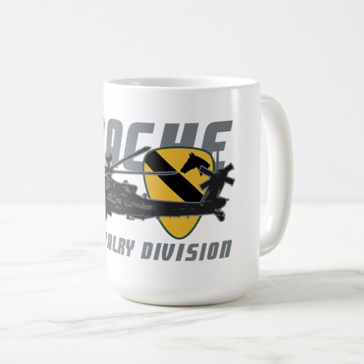 Mug 1st Cavalry Division | Attack Helicopter (Devant droit)