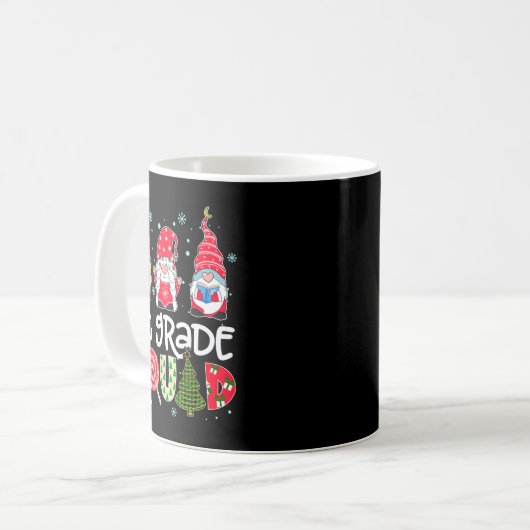 Mug 1st Grade Squad Gnome Teacher Christmas Ne Buffalo (Devant gauche)