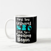 Mug 1st Time Grandma To Be First Time Grandma Grandmot (Gauche)