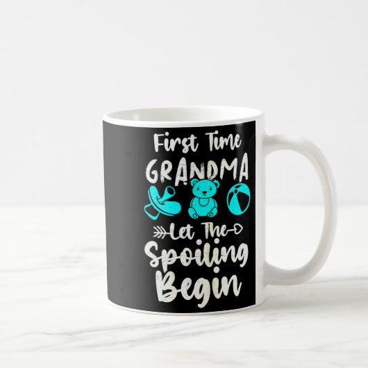 Mug 1st Time Grandma To Be First Time Grandma Grandmot (Droite)