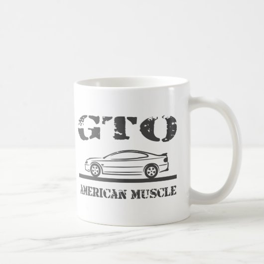 Mug 2004-06 voiture américaine de muscle de GTO (Droite)