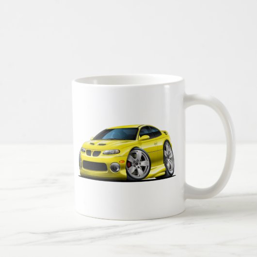 Mug 2004-06 voiture jaune de GTO (Droite)