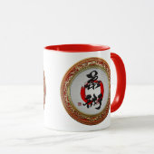 Mug [200] Calligraphie japonaise - Jujutsu (Devant droit)