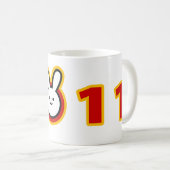 Mug 2011 : Année du lapin (Devant droit)