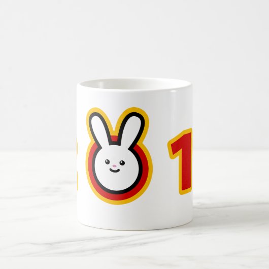 Mug 2011 : Année du lapin (Centre)