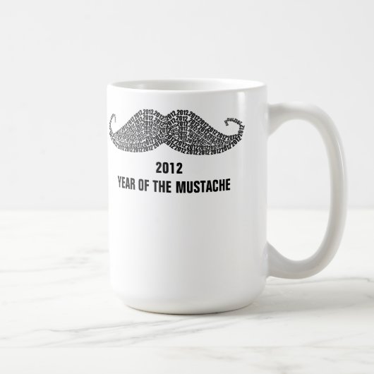 Mug 2012 L'année de la Moustache (Droite)