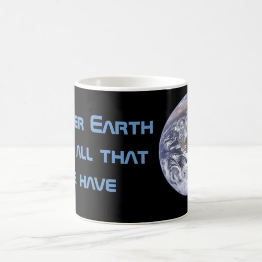 Mug 2012 Mère Terre c'est tout ce que nous avons (Centre)