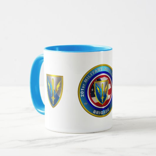 Mug 201e Brigade de renseignement militaire expédition (Devant gauche)