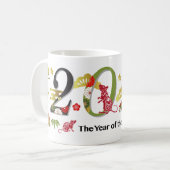 Mug 2020 Année du rat (Devant gauche)