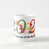 Mug 2020 Année du rat (Centre)