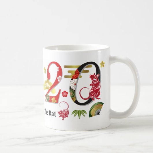 Mug 2020 Année du rat (Droite)