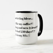 Mug 2020 Mars avait 239 jours! (Devant droit)