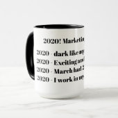 Mug 2020 Mars avait 239 jours! (Devant gauche)