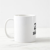 Mug 2020 Survivor Funny Coronavirus mème (Gauche)