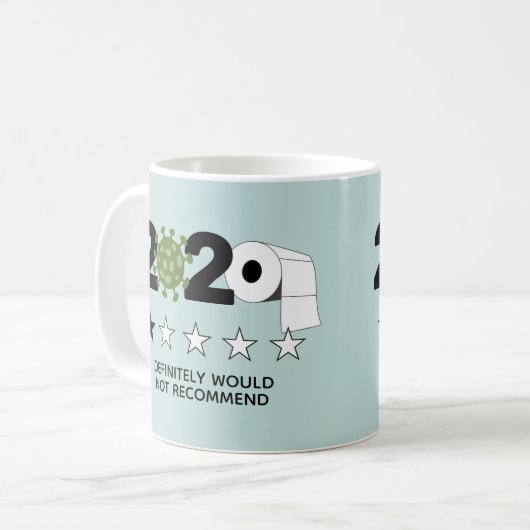 Mug 2020 - Une Étoile Ne Recommanderait Pas (Devant gauche)