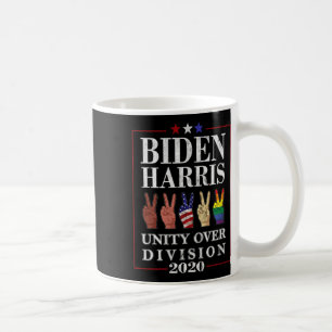 Mug 2021 Biden Harris Unity Over Division Gift