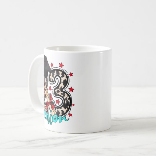 Mug 2023 Cowhide Cl Of 2023 Graduation Dons (Devant gauche)