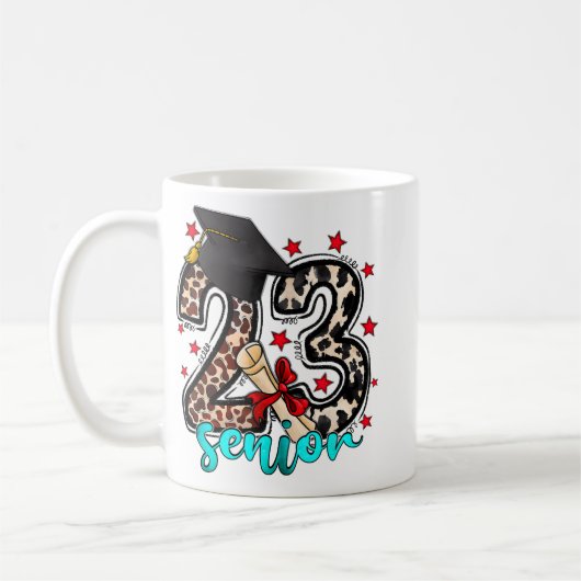 Mug 2023 Cowhide Cl Of 2023 Graduation Dons (Gauche)
