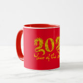 MUG 2024 ANNÉE DU DRAGON OR (Devant gauche)