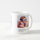 Mug 2024 Cadeaux photo total Éclipse solaire Couples (Devant droit)
