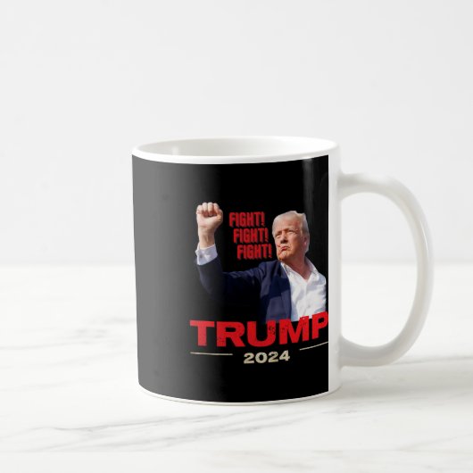 Mug 2024 Lutte Contre le Combat 13 juillet Rallye Trum (Droite)