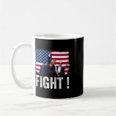 Mug 2024 Lutte Pour Les Hommes Femmes Vote Trump 2024 (Gauche)