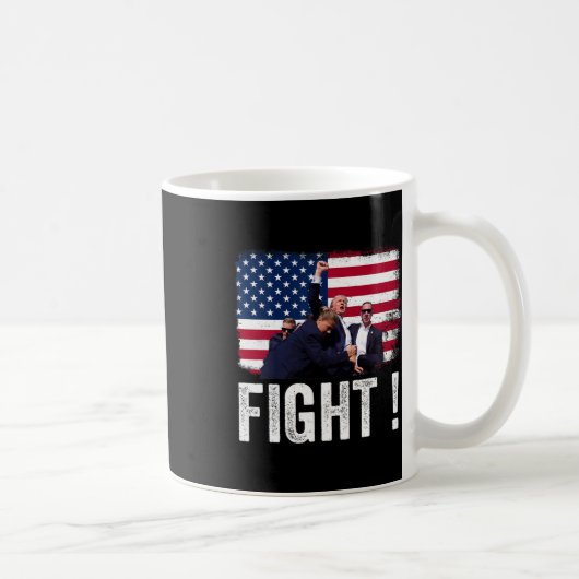 Mug 2024 Lutte Pour Les Hommes Femmes Vote Trump 2024 (Droite)
