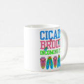MUG 2024 MARCHANDISES DE LA CICADA AMUSANTES ENTRÉES (Devant droit)