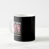 Mug 2024 Ne pas rouler sur le serpent à drapeau améric (Devant gauche)