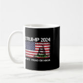 Mug 2024 Ne pas rouler sur le serpent à drapeau améric (Gauche)