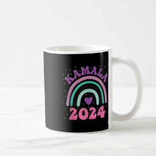 Mug 2024 Rainbow Vote Super pour le président Kamala-h