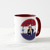 Mug 2024 Rouge Liberté, Égalité, Justice Bleue (Devant droit)